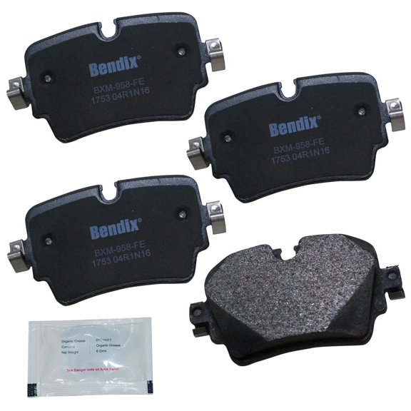 Bendix Brakes Disc Brake Pad Set Fits select: 2014-2017,2019-2020 JAGUAR F-TYPE