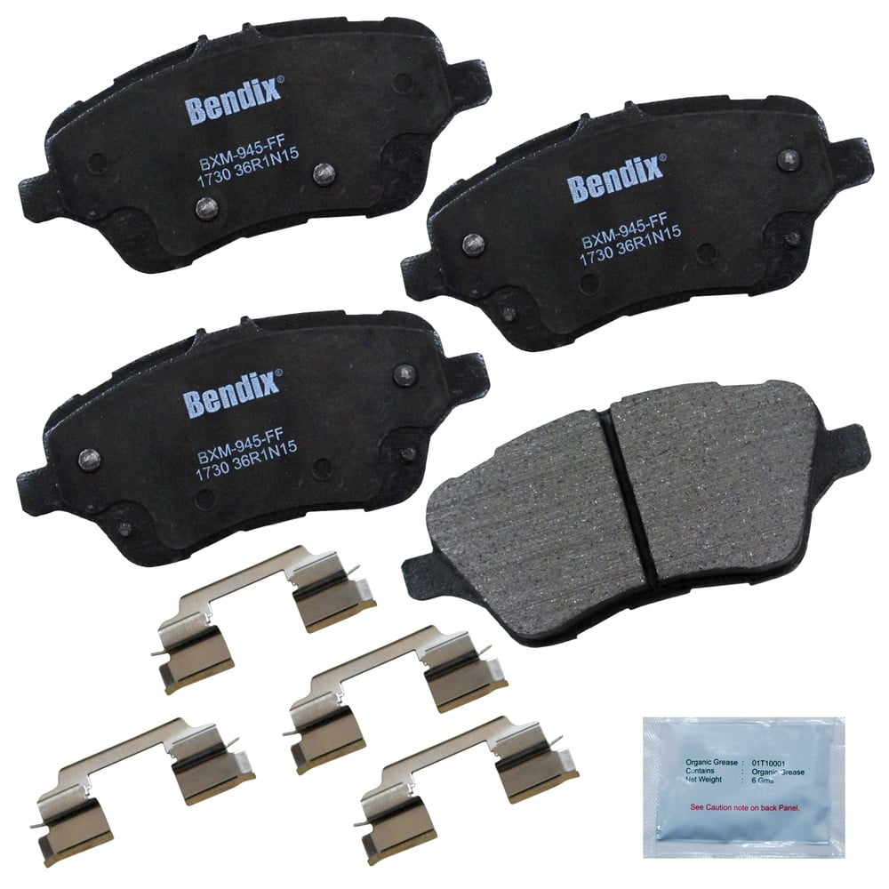 Bendix Brakes Disc Brake Pad Set Fits select: 2014-2019 FORD FIESTA ST
