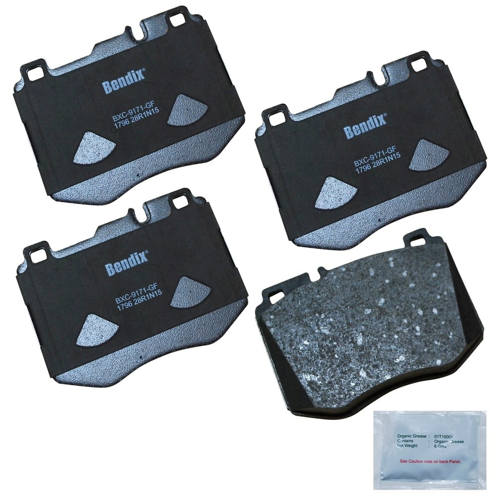 Bendix Brakes Disc Brake Pad Set Fits select: 2015-2018 MERCEDES-BENZ C, 2017 MERCEDES-BENZ E