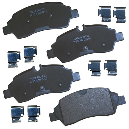 Bendix Brakes Disc Brake Pad Set Fits select: 2015-2019 FORD TRANSIT
