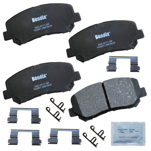 Bendix Brakes Disc Brake Pad Set Fits select: 2015 CHRYSLER 200, 2013-2016 DODGE DART