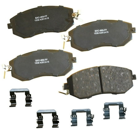 Bendix Brakes Disc Brake Pad Set Fits select: 2016,2018 SUBARU FORESTER