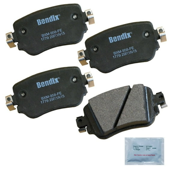 Bendix Brakes Disc Brake Pad Set Fits select: 2016-2020 VOLKSWAGEN PASSAT, 2015 VOLKSWAGEN PASSAT S