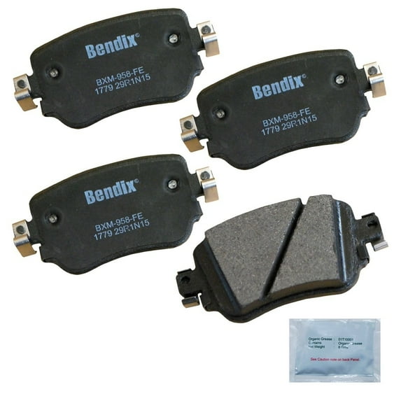 Bendix Brakes Disc Brake Pad Set Fits select: 2016-2020 VOLKSWAGEN PASSAT, 2015 VOLKSWAGEN PASSAT S