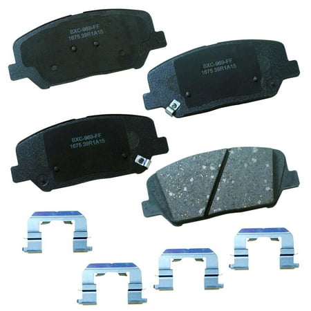 Bendix Brakes Disc Brake Pad Set Fits select: 2016 HYUNDAI VELOSTER, 2013-2015 HYUNDAI VELOSTER TURBO