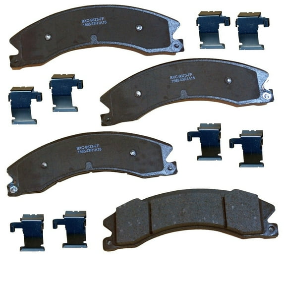 Bendix Brakes Disc Brake Pad Set Fits select: 2016 NISSAN TITAN XD, 2012-2020 NISSAN NV