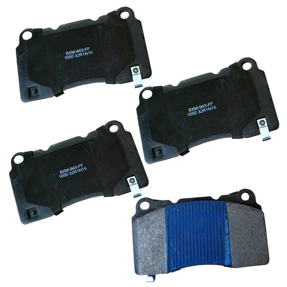 Bendix Brakes Disc Brake Pad Set Fits select: 2017 CHEVROLET CAMARO LS/LT, 2014 FORD MUSTANG GT