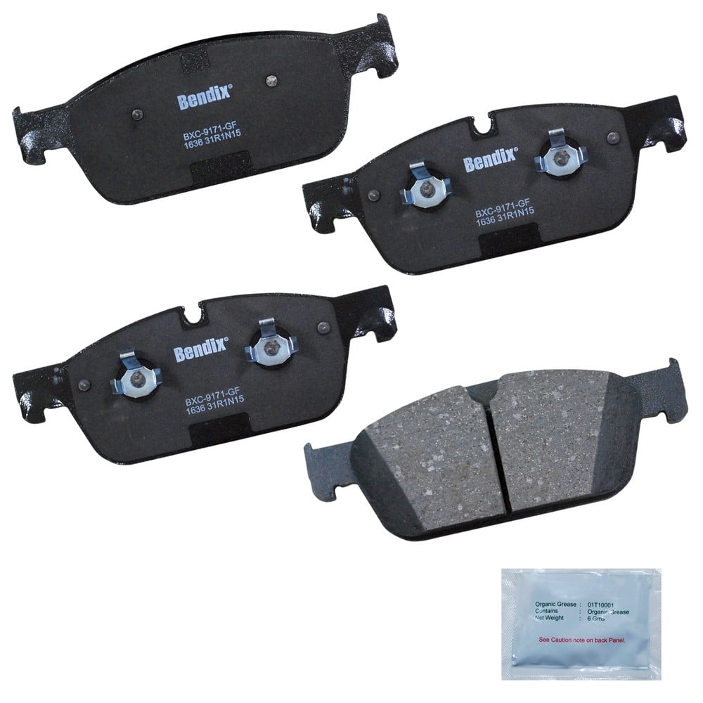 Bendix Brakes Disc Brake Pad Set Fits select: 2017 MERCEDES-BENZ GLS, 2016 MERCEDES-BENZ GLE COUPE