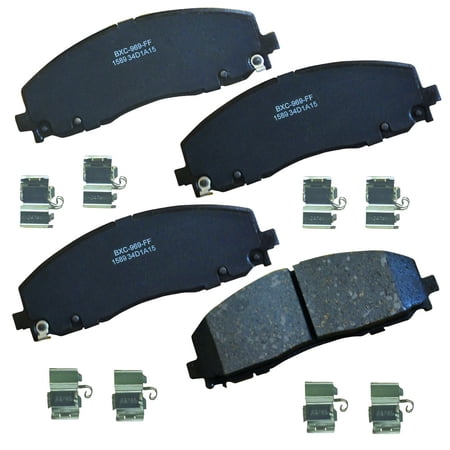 Bendix Brakes Disc Brake Pad Set Fits select: 2018-2019 JEEP WRANGLER UNLIMITED, 2020 JEEP WRANGLER