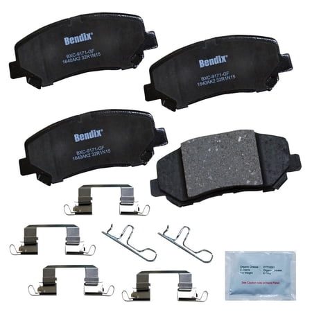 Bendix Brakes Disc Brake Pad Set Fits select: 2019 JEEP CHEROKEE, 2015-2017 CHRYSLER 200