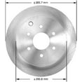 thumbnail image 1 of Bendix Brakes Disc Brake Rotor PRT5716 Fits select: 2005-2017 NISSAN FRONTIER, 2005-2015 NISSAN XTERRA, 1 of 3