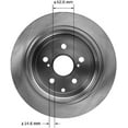 thumbnail image 1 of Bendix Brakes Disc Brake Rotor PRT6001 Fits select: 2014-2018 TOYOTA HIGHLANDER, 2011-2018 TOYOTA SIENNA, 1 of 3
