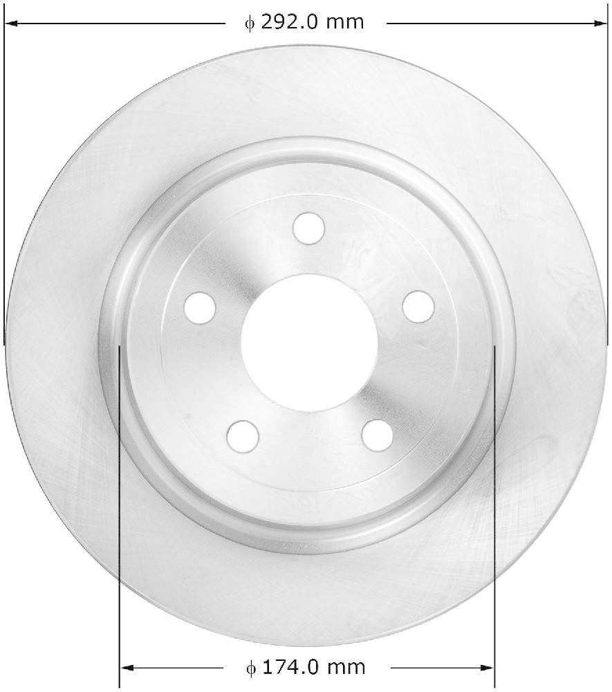 Bendix PRT5900 Premium Brake Rotor
