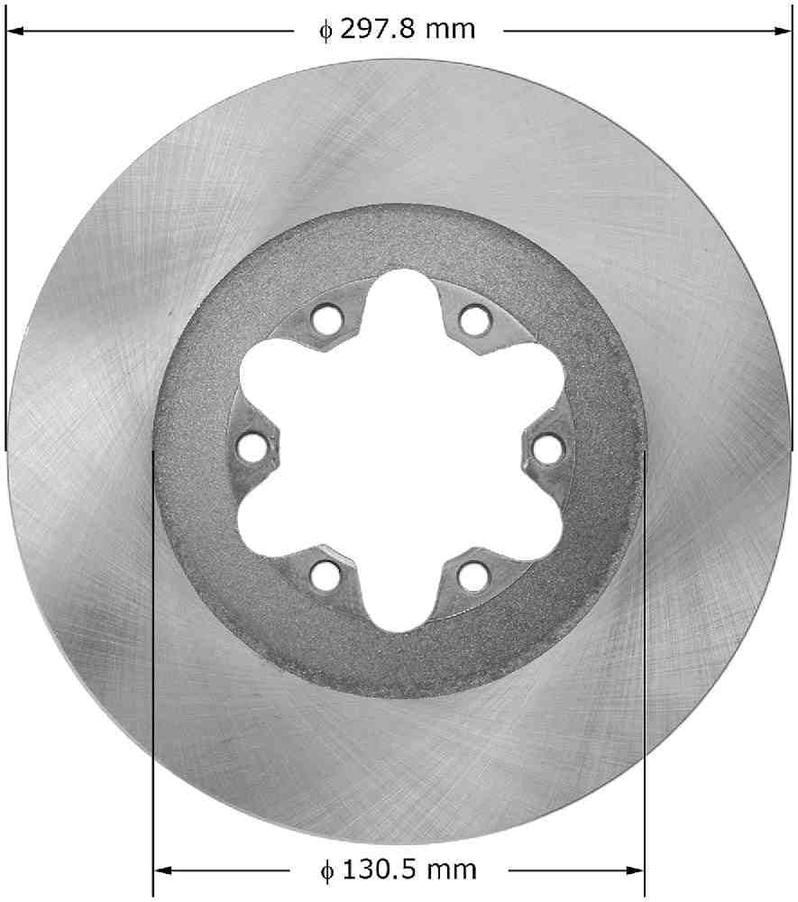 Bendix PRT5906 Premium Brake Rotor