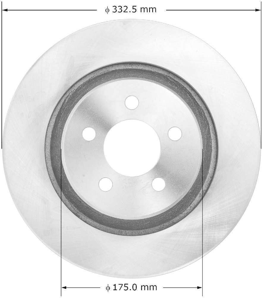 Bendix PRT5917 Premium Brake Rotor