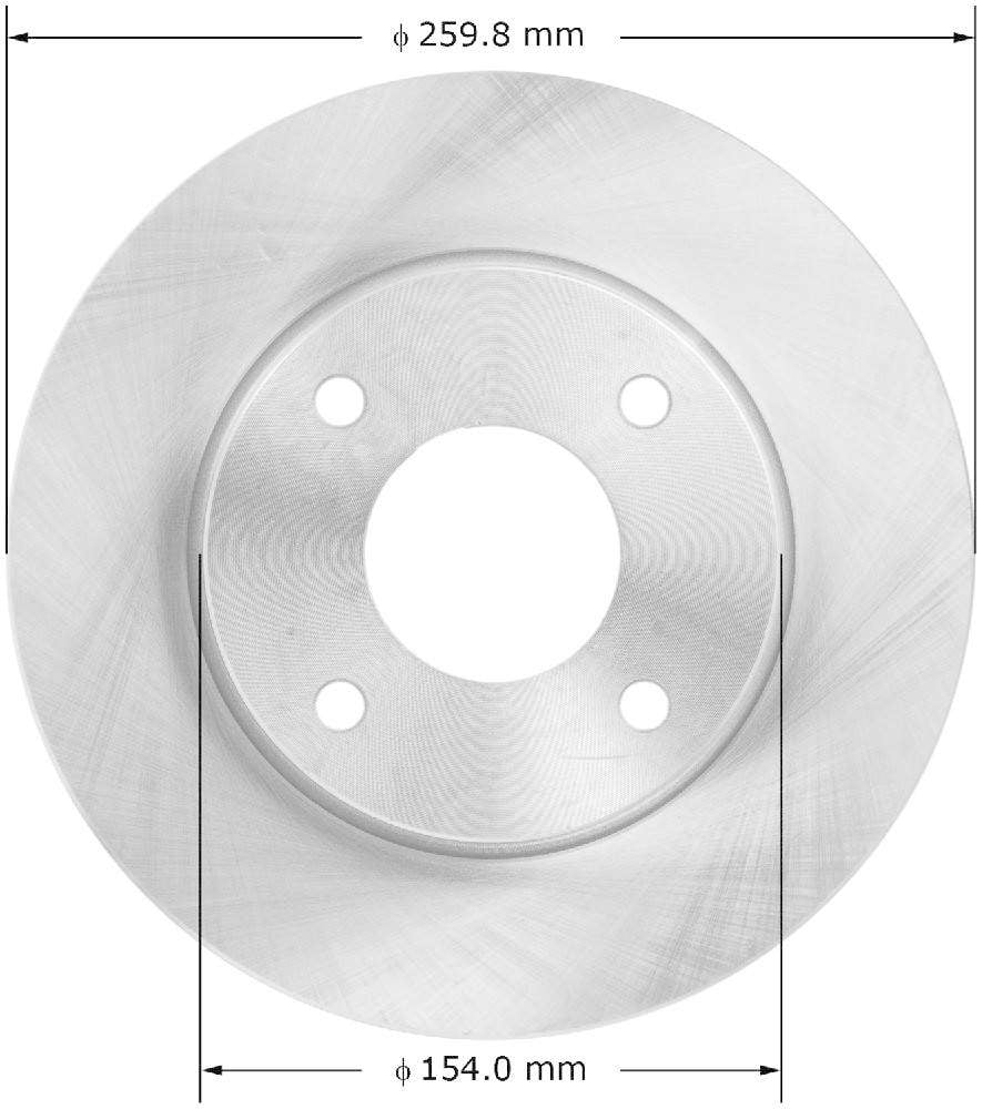 Bendix PRT5983 Premium Brake Rotor