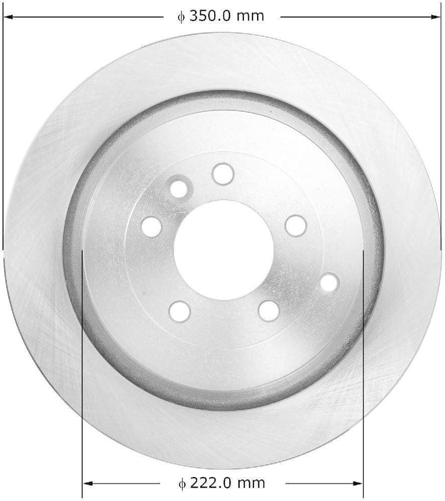 Bendix PRT5989 Premium Brake Rotor
