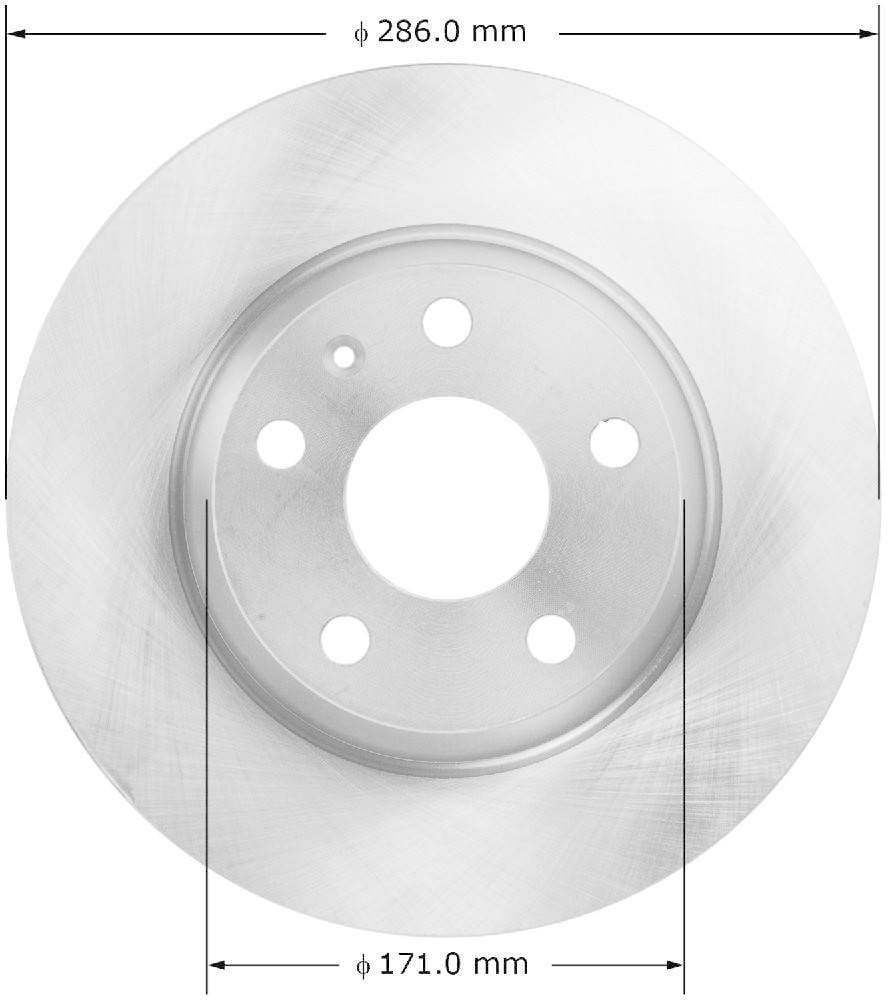 Bendix PRT6014 Premium Brake Rotor