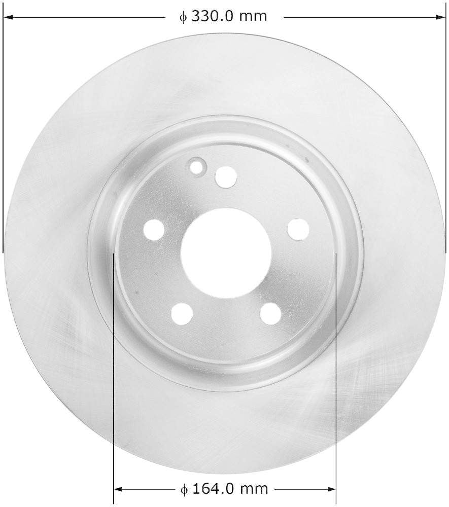 Bendix PRT6020 Premium Brake Rotor