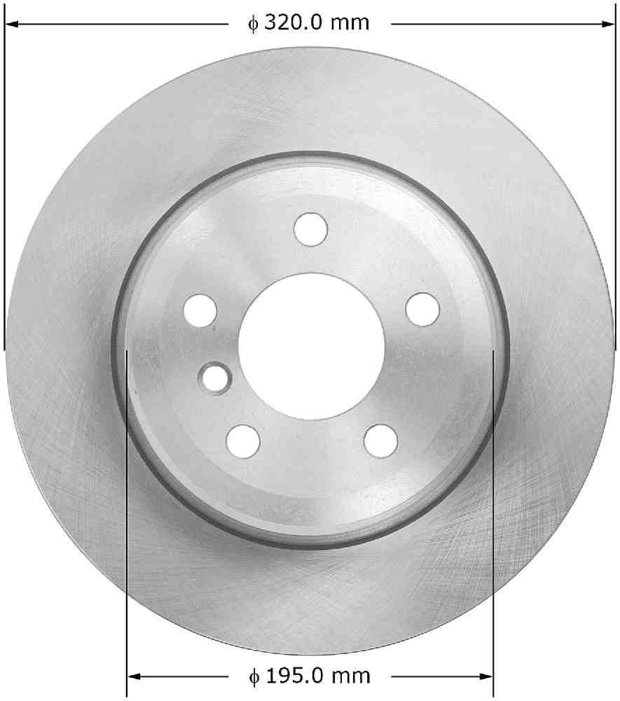 Bendix PRT6091 Premium Brake Rotor