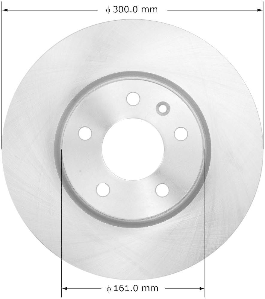 Bendix PRT6093 Premium Brake Rotor