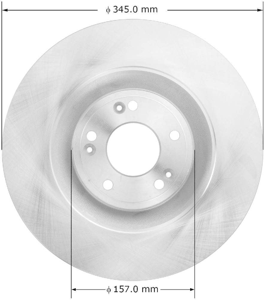 Bendix PRT6095 Premium Brake Rotor
