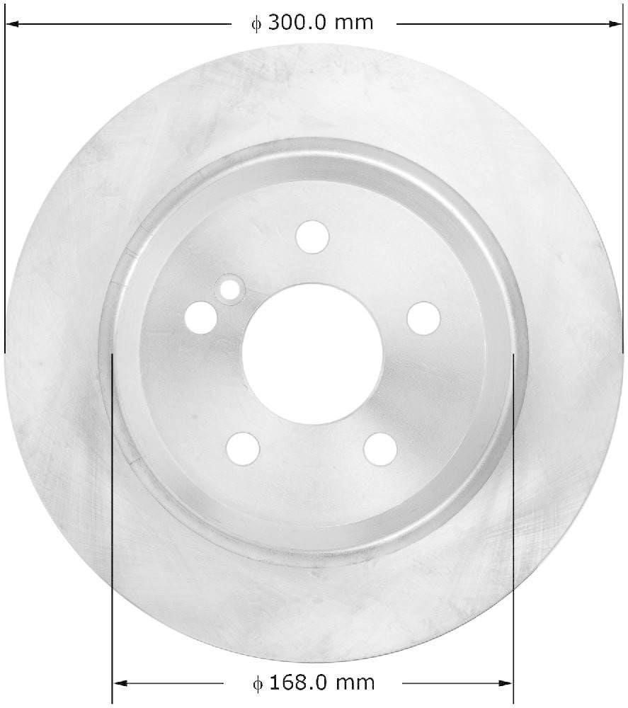 Bendix PRT6108 Premium Brake Rotor
