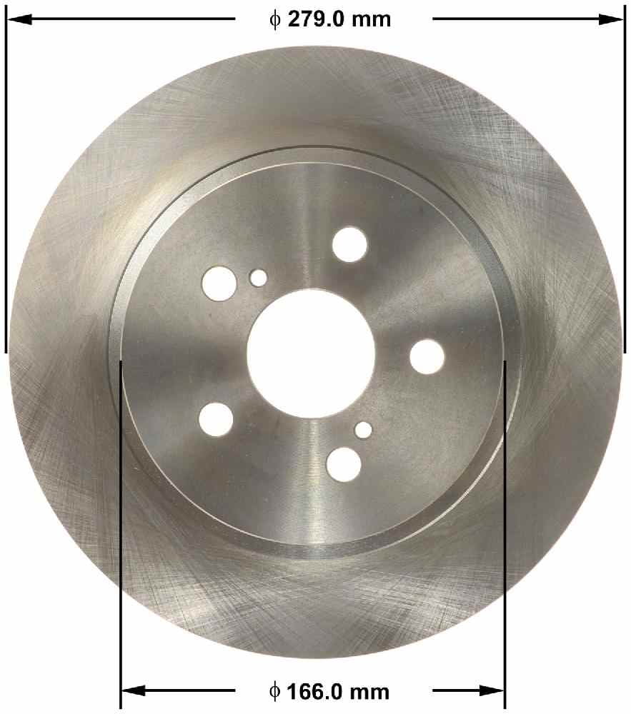 Bendix PRT6142 Premium Brake Rotor