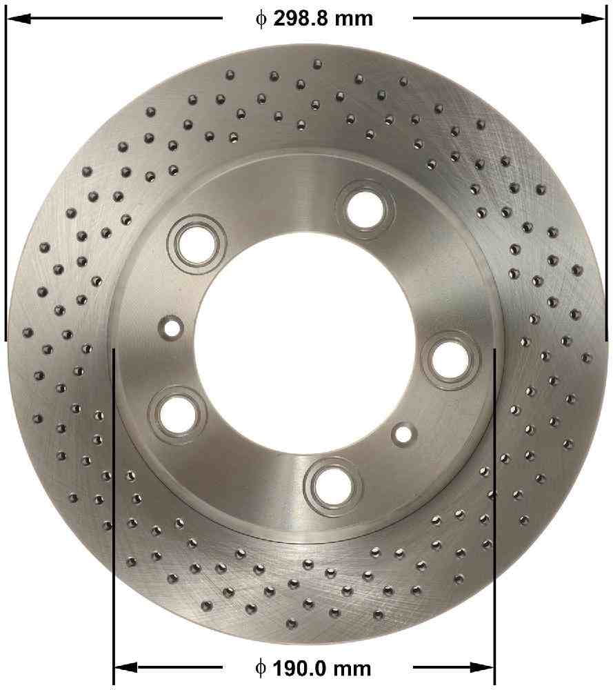 Bendix PRT6163 Premium Brake Rotor