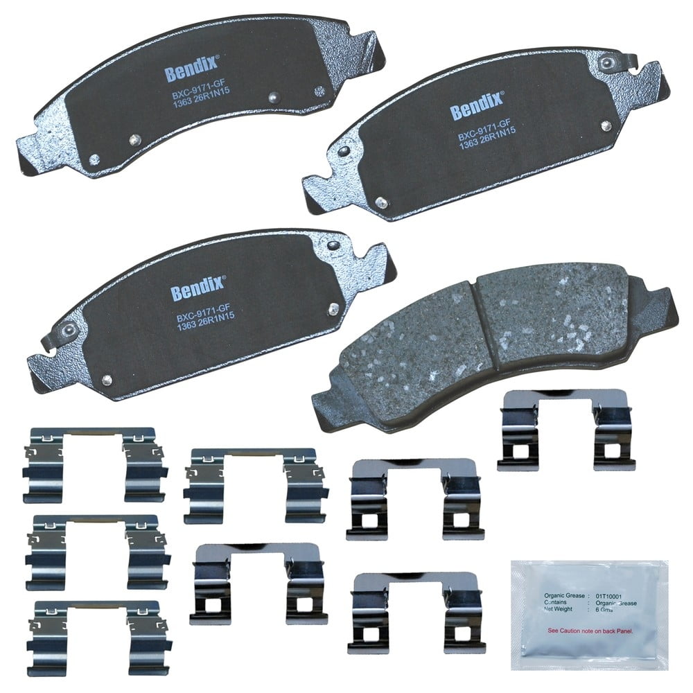 Bendix CFC1363 Premium Copper Free Ceramic Brake Pad Fits select 2005