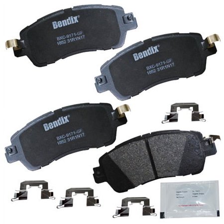 Bendix CFC1852 Copper Free Premium Brake Pads Fits select: 2017-2018 TOYOTA YARIS IA, 2016 TOYOTA SCION IA