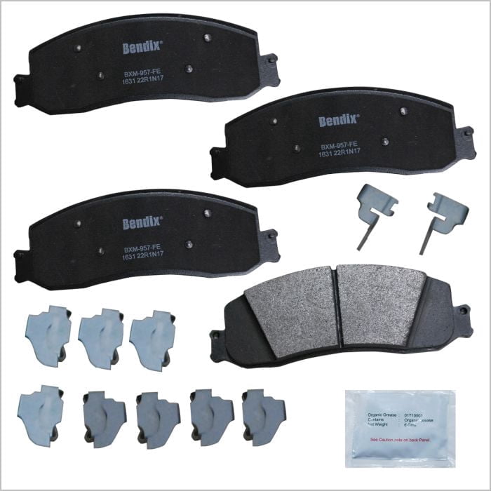Bendix CFM1631 Copper Free Premium Brake Pads Fits select: 2011-2012 FORD F350