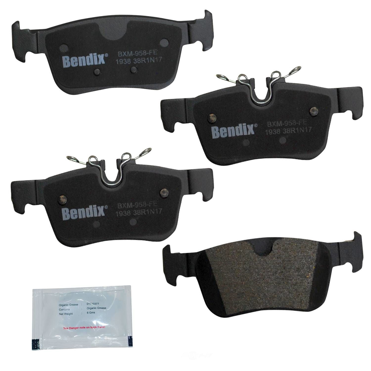 Bendix CFM1938 Copper Free Premium Brake Pads Fits select: 2018-2020 VOLVO XC60, 2019-2020 VOLVO S60