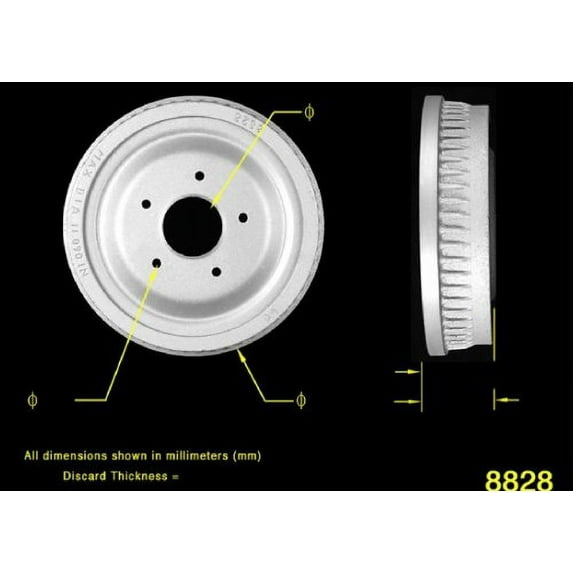 Bendix PDR0274 Brake Drum