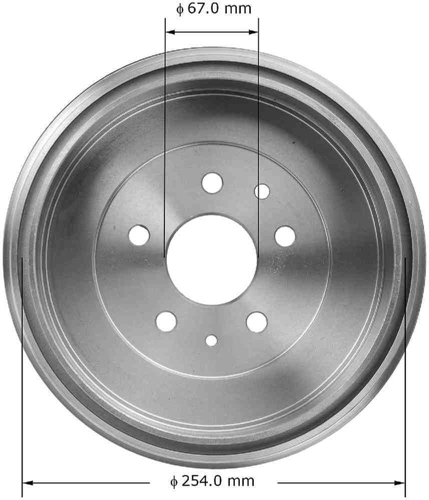 Bendix PDR0335 Premium Brake Drum