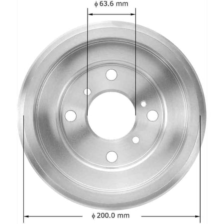 Bendix PDR0841 Premium Brake Drum