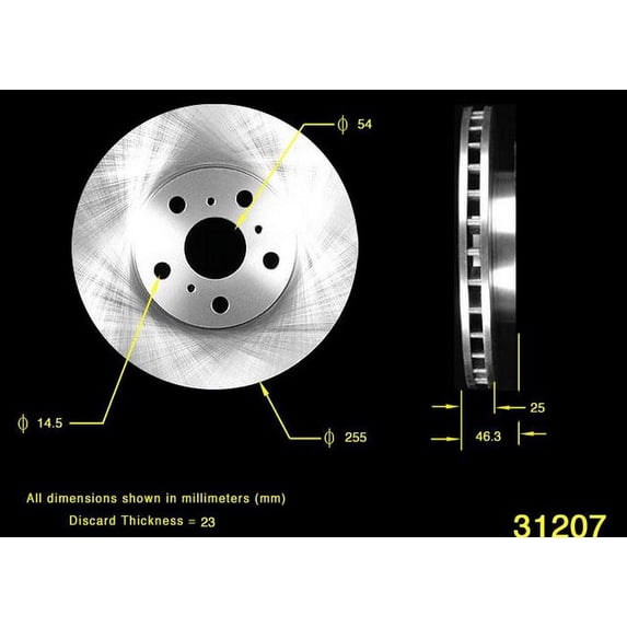 Bendix PRT1739 Disc Brake Rotor
