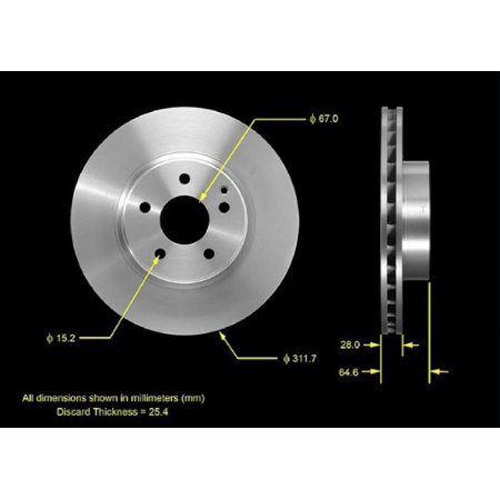Bendix PRT5551 Brake Rotor
