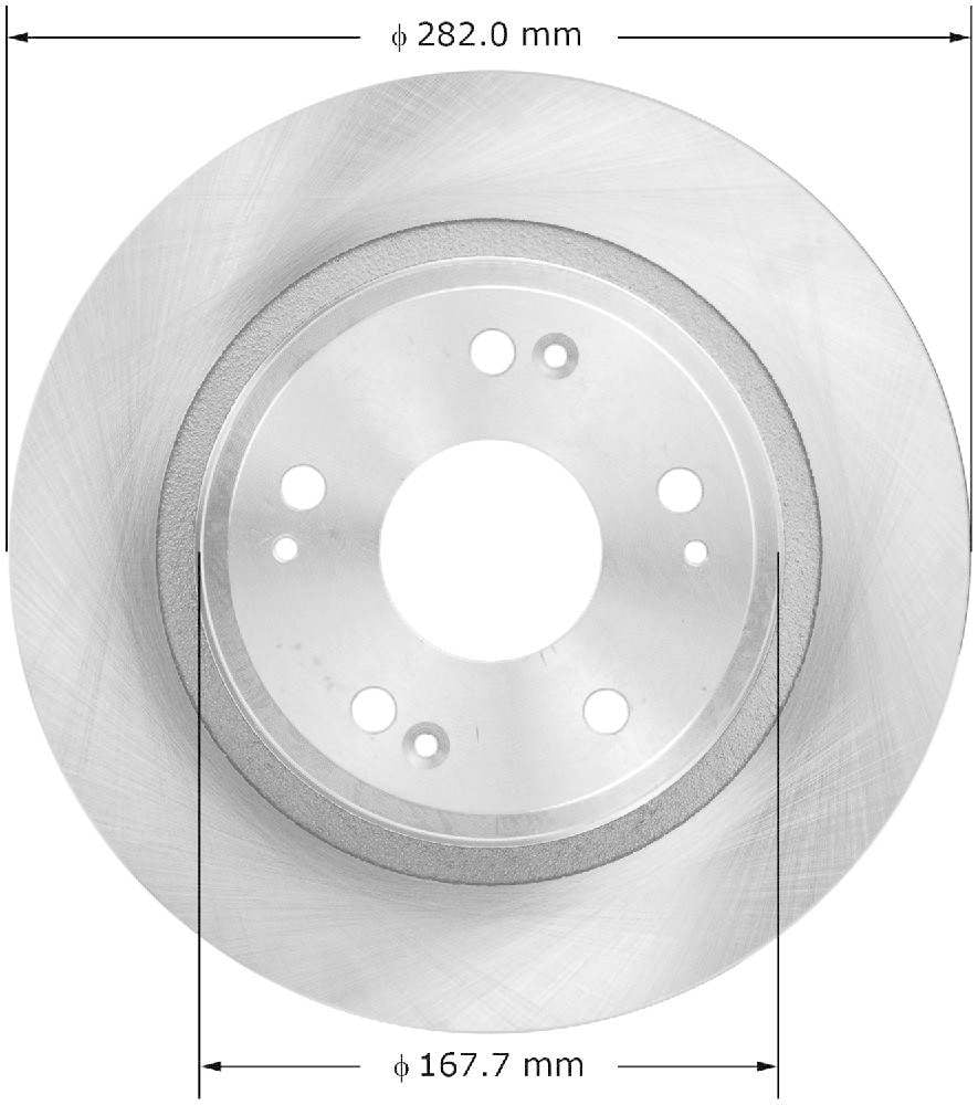 Bendix PRT5773 Premium Brake Rotor