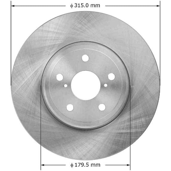 Bendix PRT5788 Premium Brake Rotor