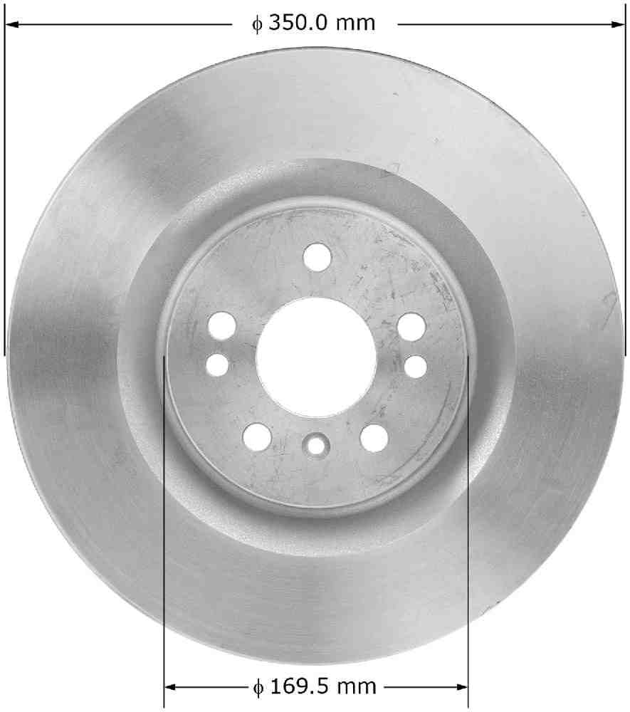 Bendix PRT5871 Premium Brake Rotor