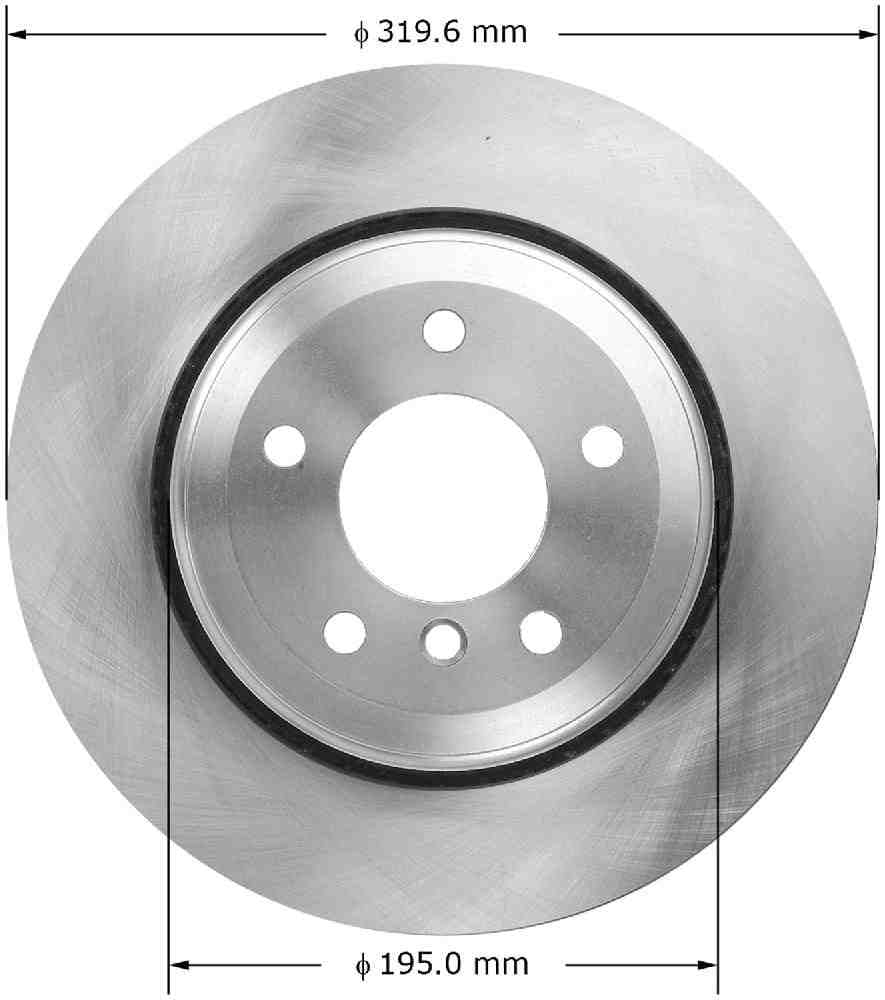 Bendix PRT5885 Premium Brake Rotor