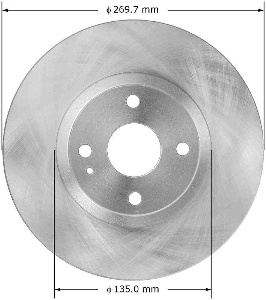 Bendix PRT5887 Premium Brake Rotor