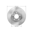 thumbnail image 1 of Bendix PRT5888 Brake Rotor, 1 of 3
