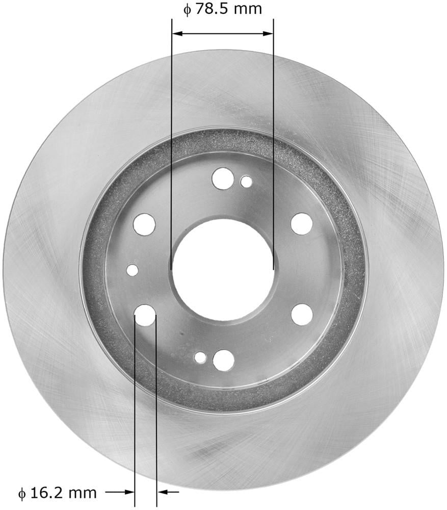 Bendix PRT5903 Premium Brake Rotor