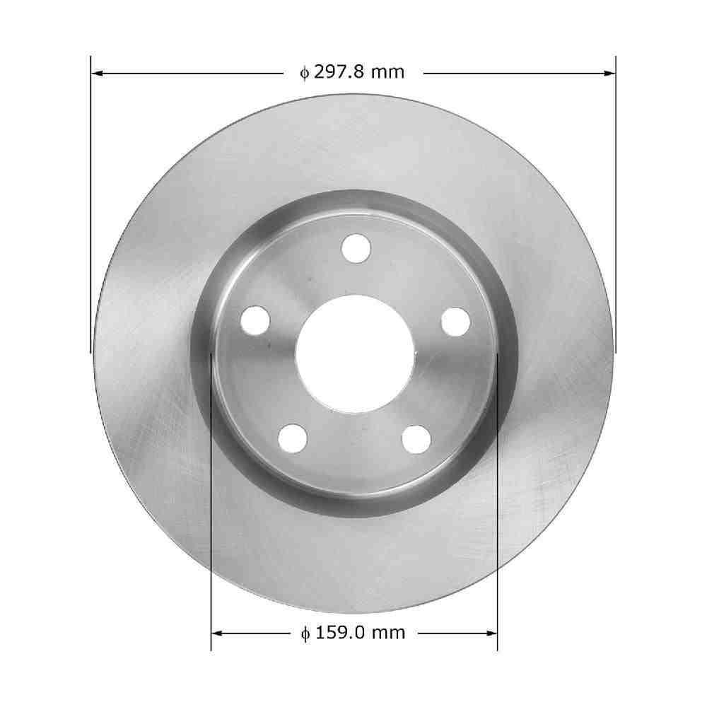 Bendix PRT5904 Premium Brake Rotor