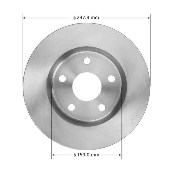 Bendix PRT5904 Premium Brake Rotor