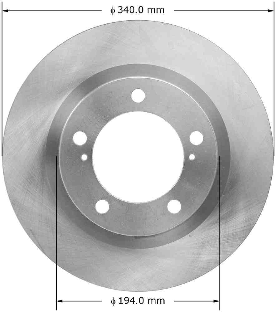 Bendix PRT5908 Premium Brake Rotor