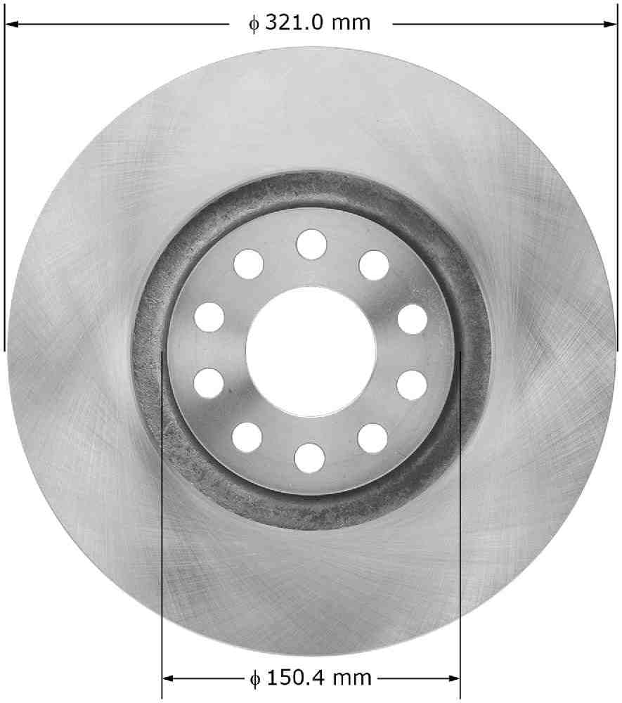 Bendix PRT5923 Premium Brake Rotor