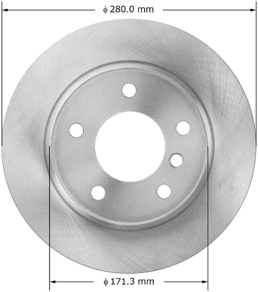 Bendix PRT5924 Premium Brake Rotor